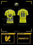 Frenzy Football Dri-Fit T-Shirt - Yellow [PRE-ORDER]