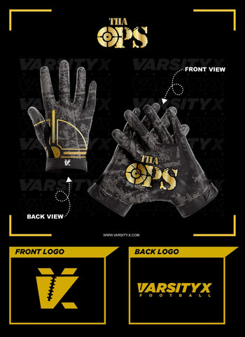 Tactical Ops Gloves [PRE-ORDER] - Black/Gold